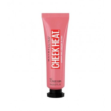 Maybelline - Colorete en crema Cheek Heat - 15: Nude Burn