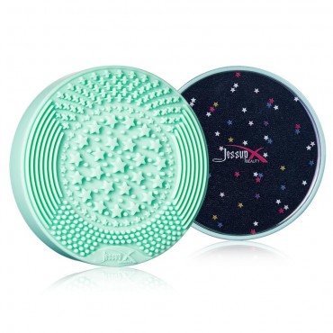 Jessup Beauty - BRUSH CLEANER 2-IN-1 DRY (SPONGE) & WET (SILICONA) A007: Yuca Verde
