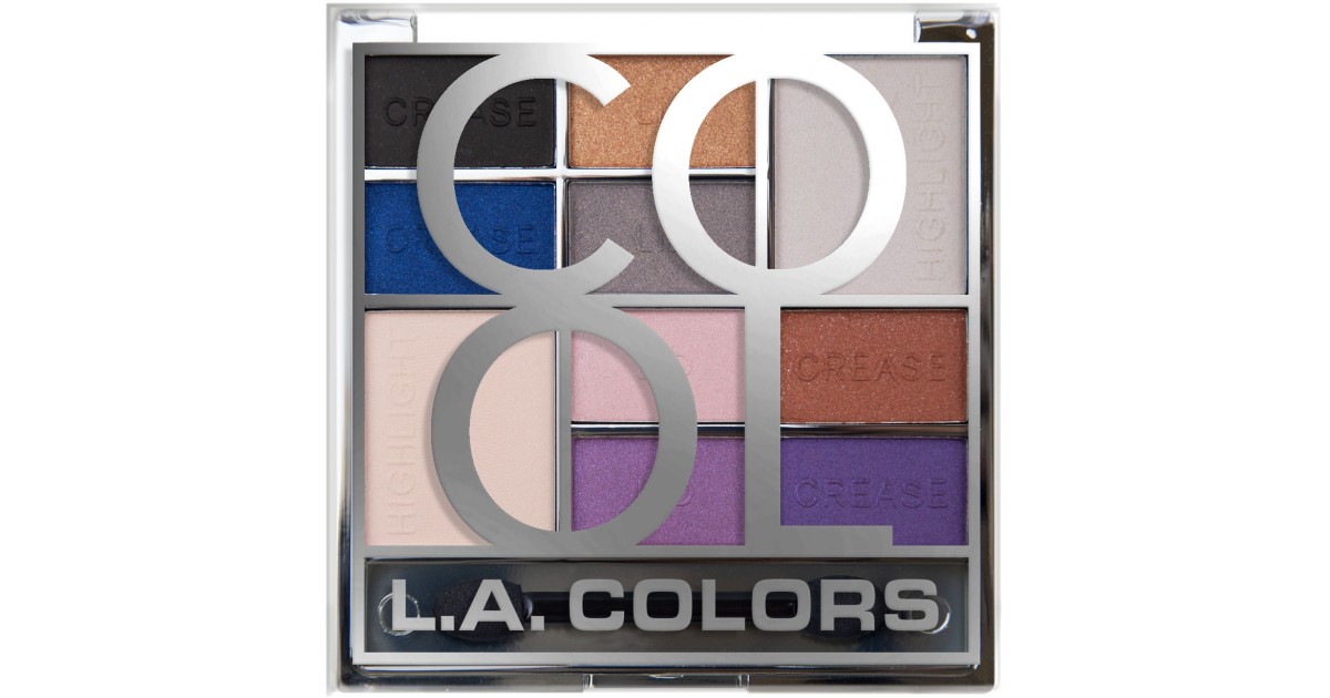 L.A. Colors- Color Block Eyeshadow - Cool