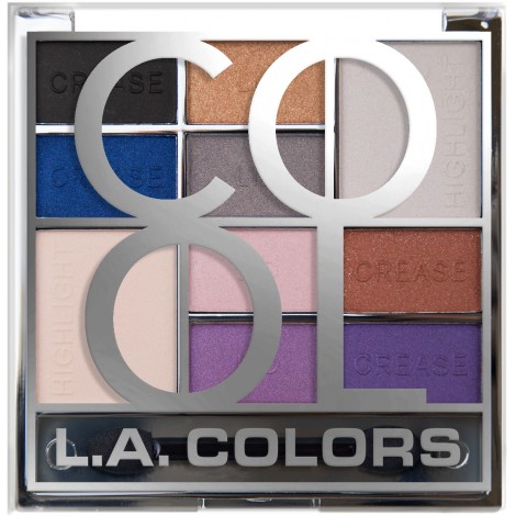 L.A. Colors- Color Block Eyeshadow - Cool