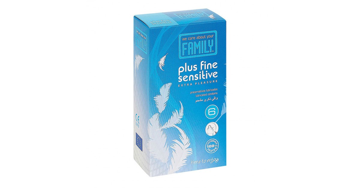 Family - Preservativos - Plus Fine Sensitive - 6 uds