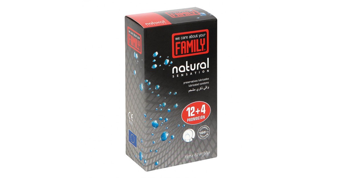 Family - Preservativos - Natural Sensation - 12+4
