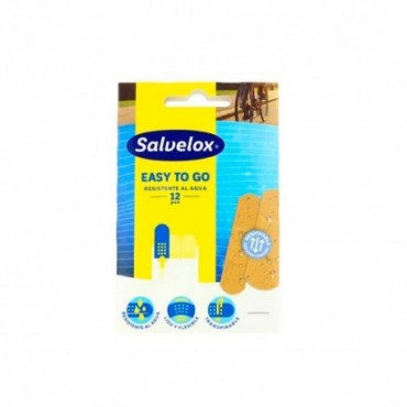 Salvelox - Easy To Go - Apósitos Resistentes al Agua - 12 pcs