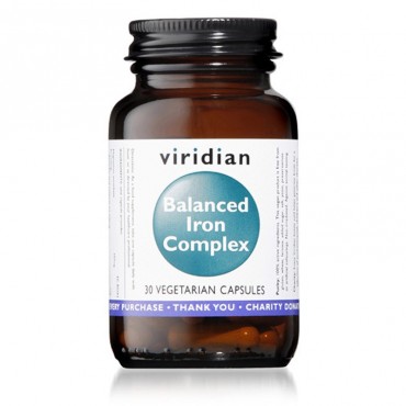 Viridian - Hierro Balanceado Complex - 30 Caps