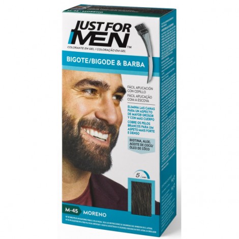 Just For Men - Colorante en Gel para Barba y Bigote - Moreno