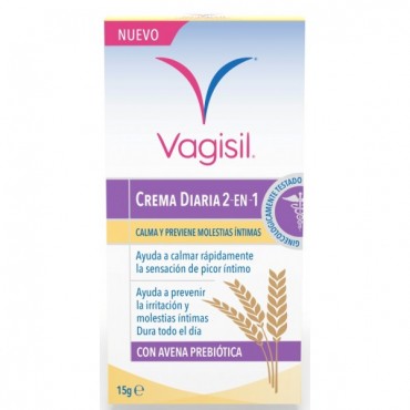 Vagisil - Crema diaria 2 en 1