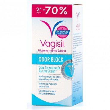 Vagisil - Odor Block - Gel Higiene Íntima - 2 x 250ml
