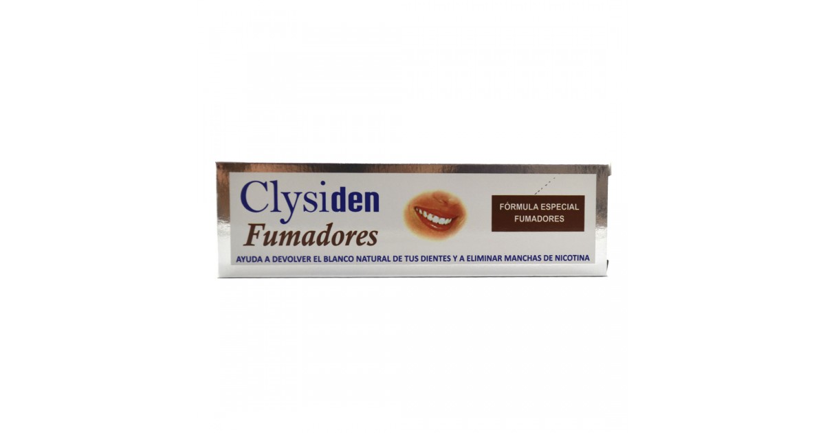Clysiden - Fumadores - Pasta de dientes - 75ml
