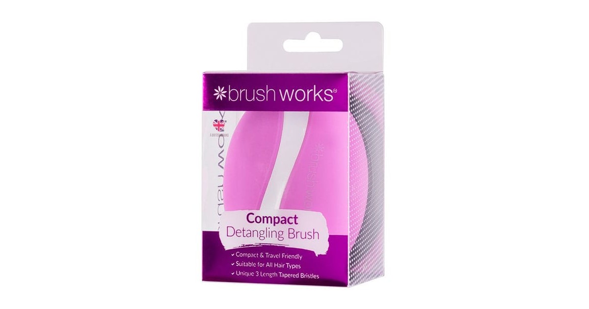 Cepillo desenredante compacto - Brushworks
