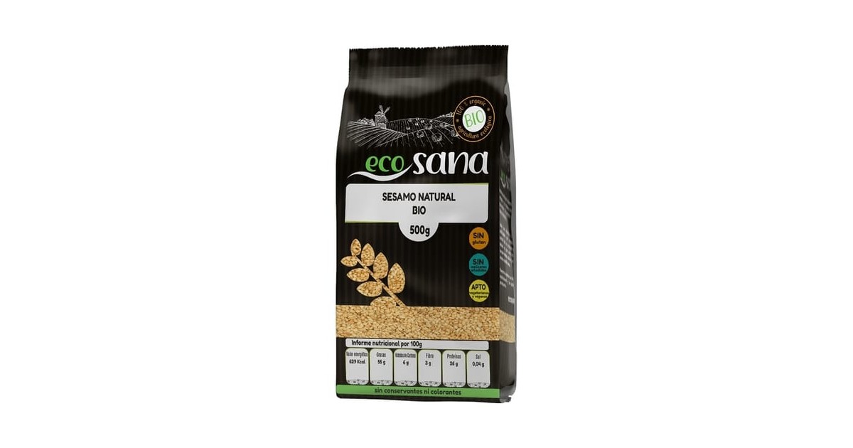 Semilla de Sésamo Natural - EcoSana - 500gr