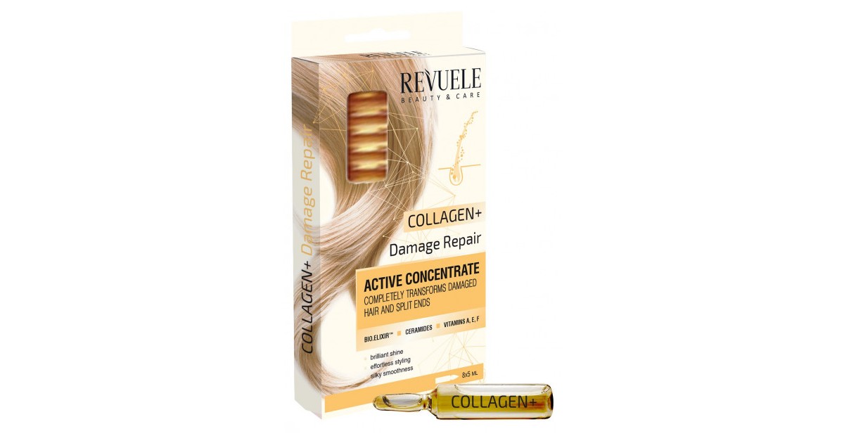 Ampollas para cabello Collagen + Damage Repair