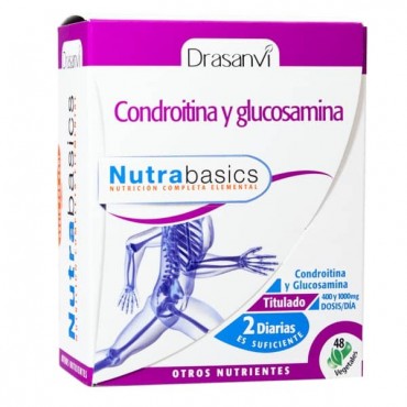 Condroitina y glucosamina - 48 cápsulas