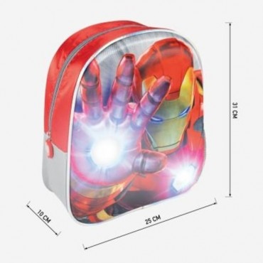 Mochila Infantil Luces 3D - Avengers