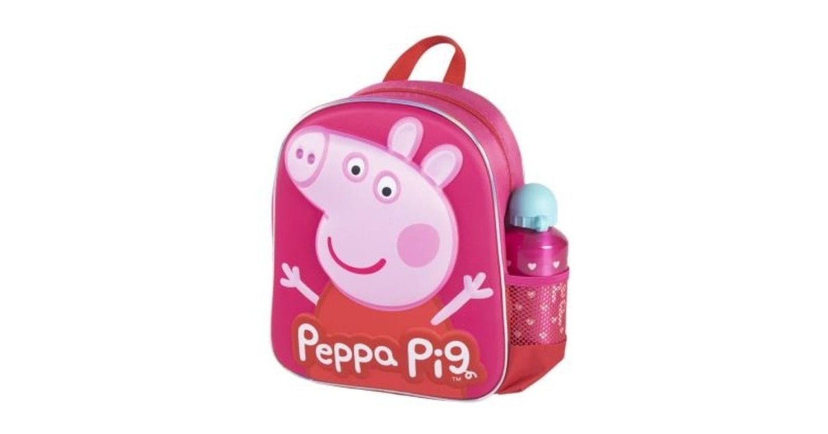 Mochila Infantil 3D Con Accesorios - Peppa Pig