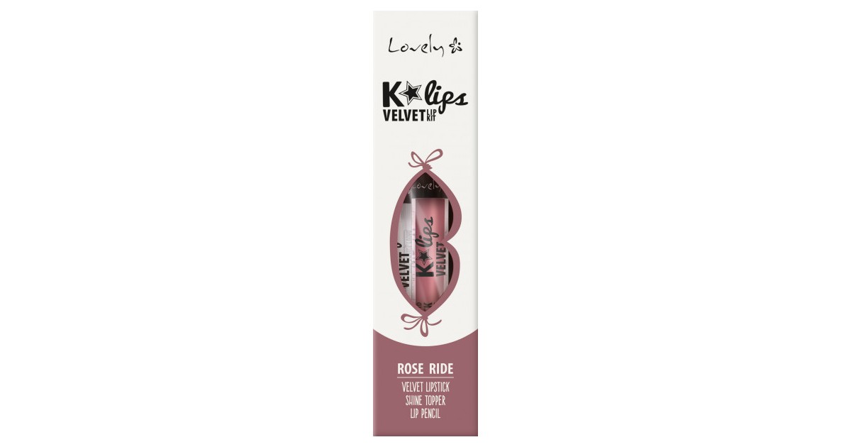 Set Labial K'Lips Velvet - 1 Rose Ride