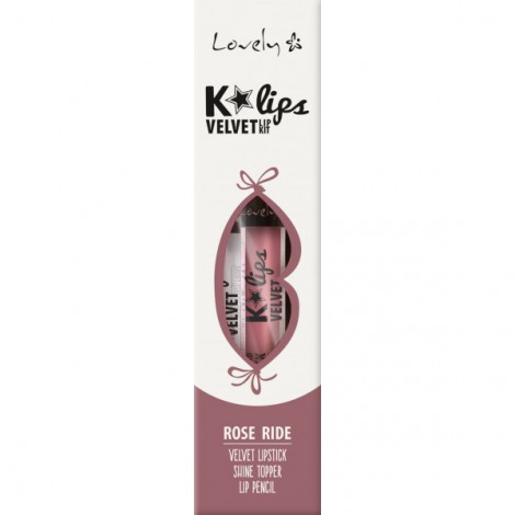 Set Labial K'Lips Velvet - 1 Rose Ride