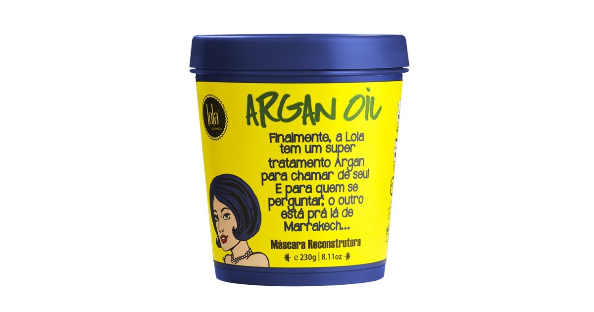 Mascarilla Argan Oil Lola Cosmetics. - 230gr.