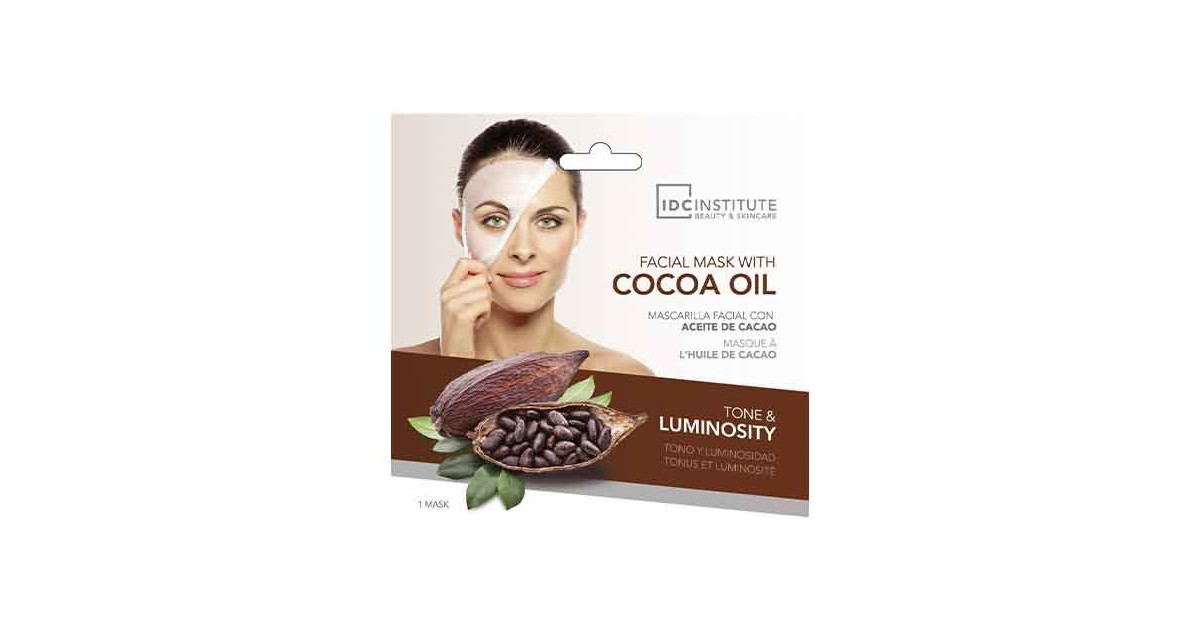 IDC Institute - Mascarilla Facial de Extracto de Cacao