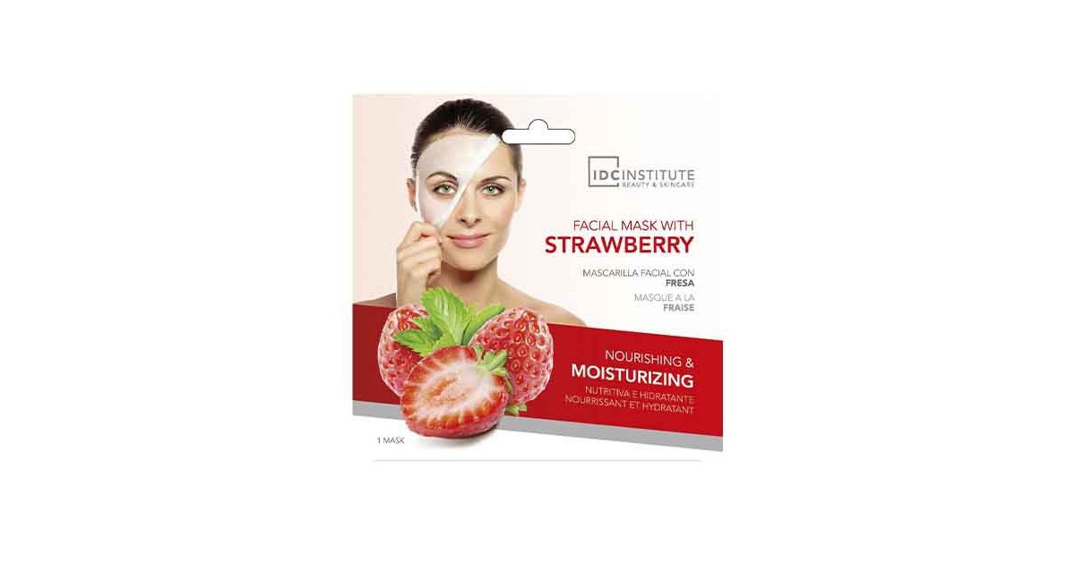 IDC INSTITUTE - Mascarilla Facial - Strawberry