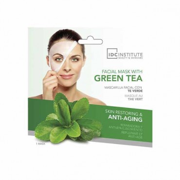 IDC INSTITUTE - Mascarilla facial de té verde