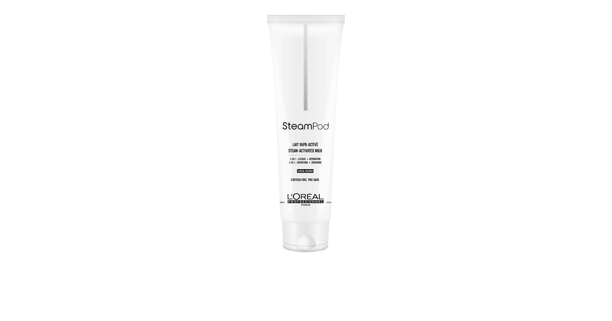 L'Oréal Professionnel - Leche de alisado para cabello fino - Steampod - 150ml