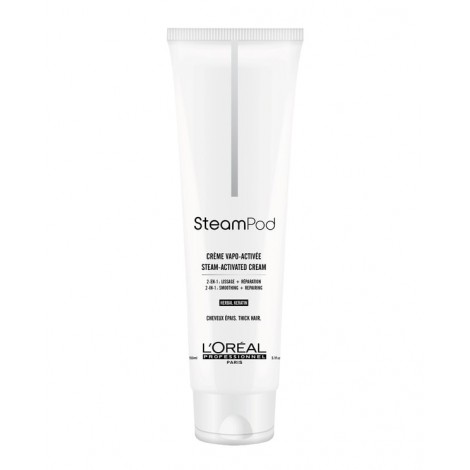 L'Oréal Professionnel - Leche de alisado para cabello grueso - Steampod - 150ml