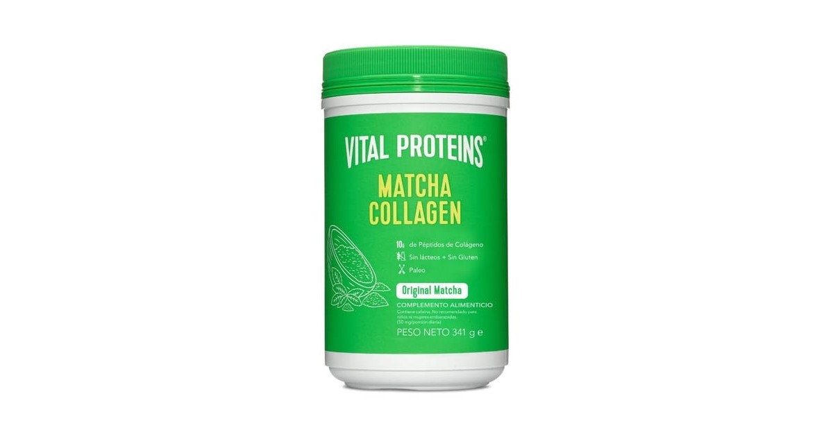 Vital Proteins - Péptidos de colágeno con Matcha - 341g