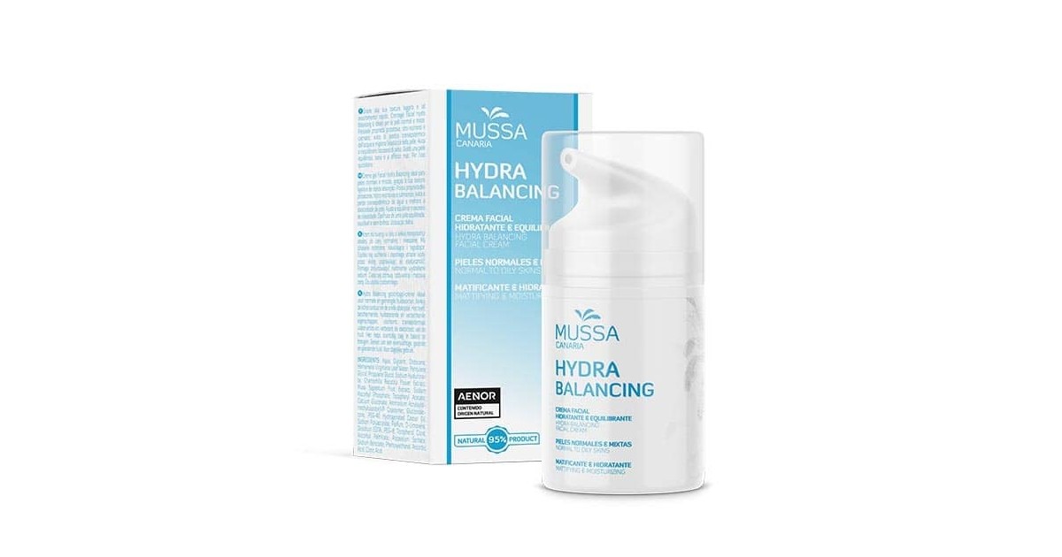 Mussa Canaria - Crema matificante e hidratante - Hydra Balancing - 75ml