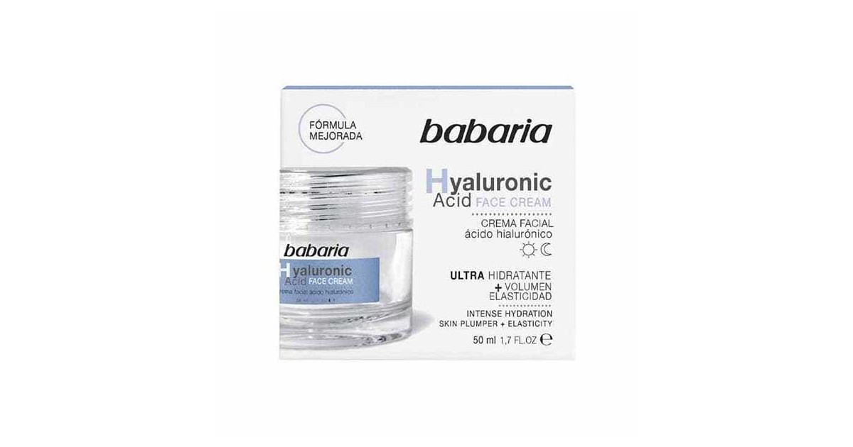 Babaria - Crema Hidratante Ácido Hialurónico - 50ml