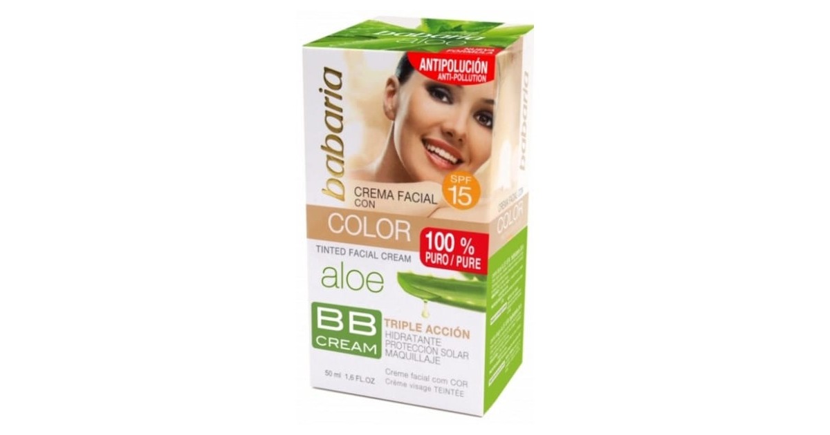 Babaria - BB Cream Color - Aloe - 50ml
