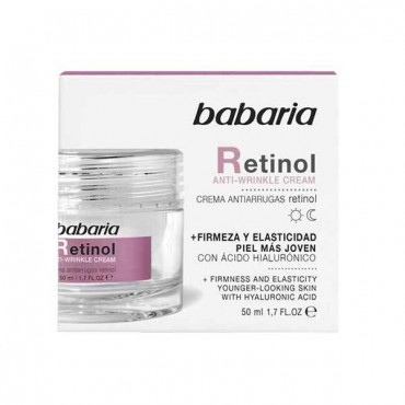 Babaria - Crema facial antiarrugas Retinol - 50ml