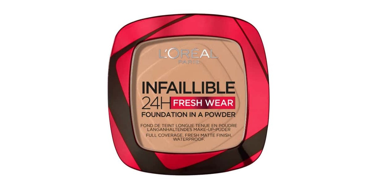 L'Oréal París - Base de maquillaje en polvo - Infalible 24H Fresh Wear -  220 Sand