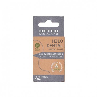 Beter - Hilo Dental de Carbón Activado - Dental Care - Aroma de Menta