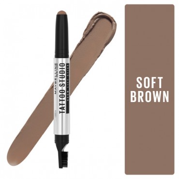 Maybelline - Stick de Cejas - Tattoo Brow Lift Stick - 02: Soft Brown