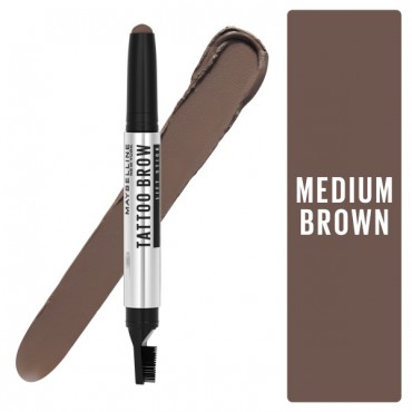 Maybelline - Stick de Cejas - Tattoo Brow Lift Stick - 03: Medium Brown