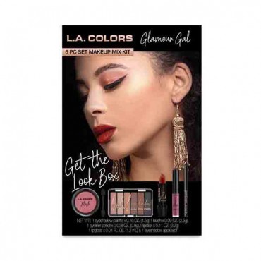 L.A Colors - Set Maquillaje - 6 piezas - Glamour Gal