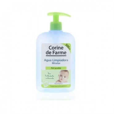 Corine de Farme - Agua Limpiadora Micelar Bebé - Piel Sensible - 500ml