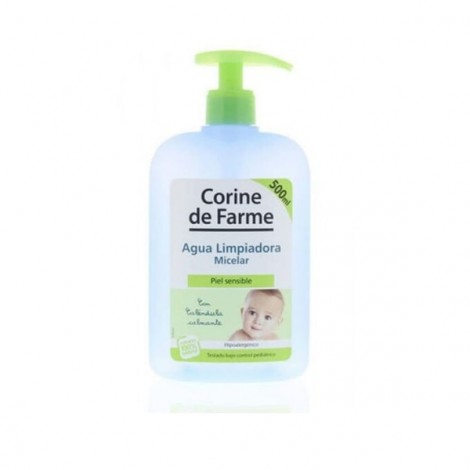 Corine de Farme - Agua Limpiadora Micelar Bebé - Piel Sensible - 500ml