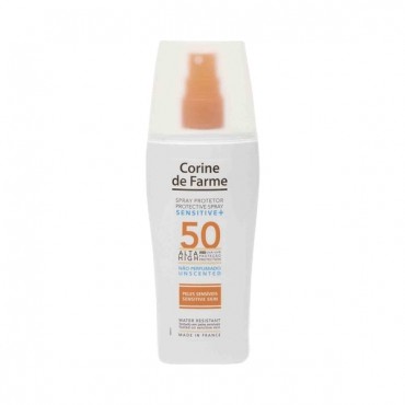 Corine de Farme - Spray Protector Solar SPF50 - Pieles Sensibles - 150ml