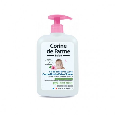 Corine de Farme Baby - Gel de Baño Extra Suave Flor de Almendro - 500ml