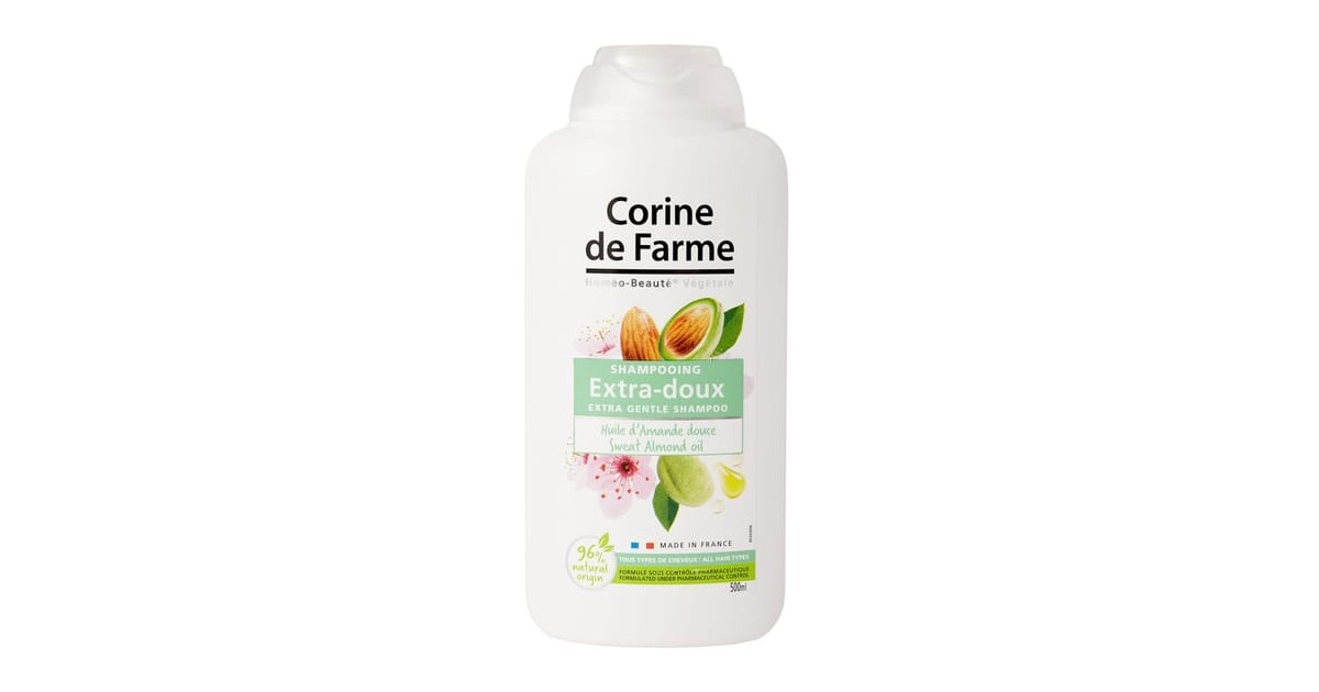 Corine de Farme - Champú Extra Suave - Todo tipo de cabellos - 500ml