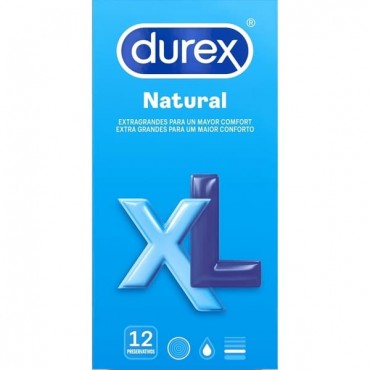 Durex - Preservativos Natural Confort - 12 unidades