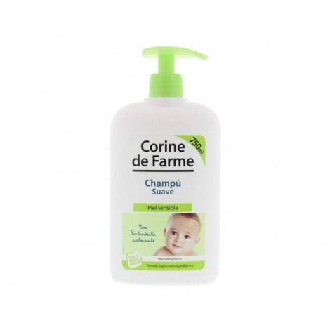Corine de Farme - Champú Suave Bebé Piel Sensible - 750ml