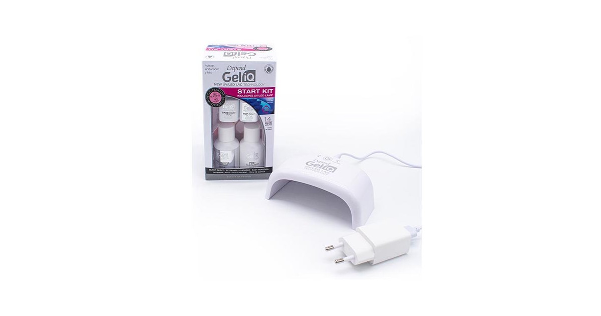 Depend - Kit de Iniciación Manicura Semipermanente - Gel iQ Start Kit