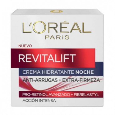 L'Oréal París - Revitalift - Crema de Noche - Antiarrugas - 50ml