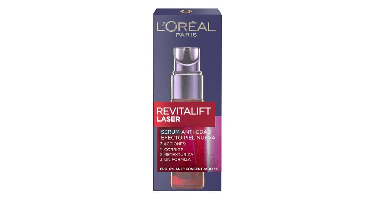 L'Oréal París - Revitalift  Láser Sérum - Antiedad - 30ml