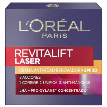 Revitalift Láser - Crema Día SPF20 - Antiedad - 50ml