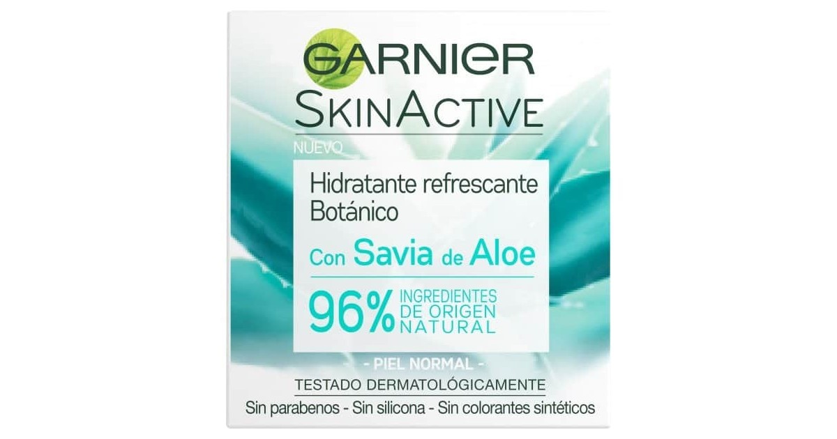 Skin Active - Hidratante Savia de Aloe - Todo Tipo Pieles - 50ml