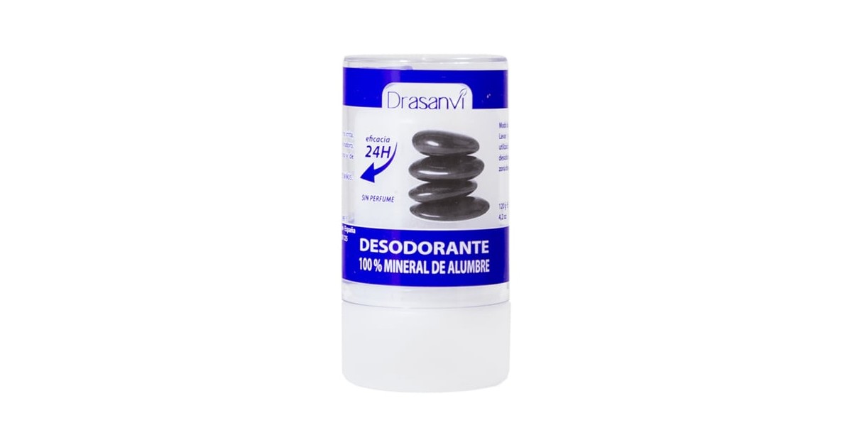Drasanvi - Desodorante - 100% Mineral de Alumbre