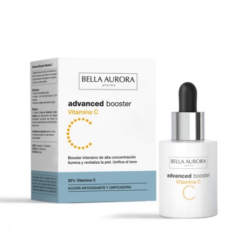 Bella Aurora - Advanced Booster - 20% Vitamina C - Ilumina y Revitaliza - 30ml